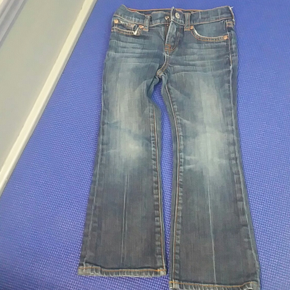 7 for mankind girls size 5 jeans